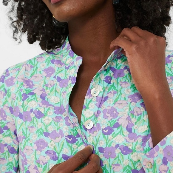 Tuckernuck Hyacinth House Blue Floral Bellflower Maxi Dress-Women’s XS-NEW-NWT - Picture 3 of 11